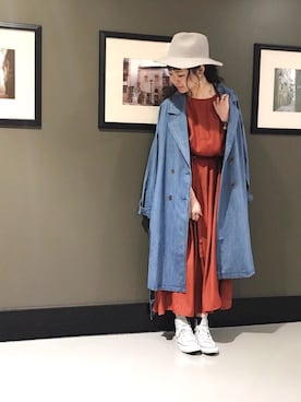 「MAISON DE REEFUR（メゾンドリーファー）のアイテム」を使った、MIKIさん（レディース・158cm）の春コーディネート