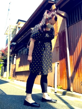 「アイテム（ワンピース/ドレス）」を使った、イトシノエリーさん（レディース・158cm・40代）の夏コーディネート