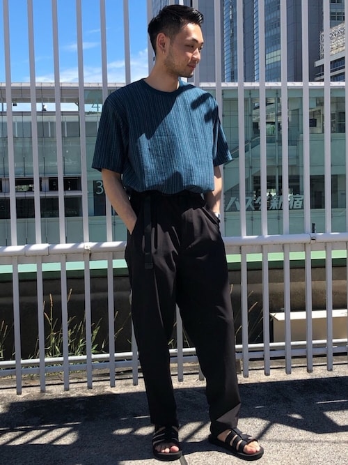 Nano Universeルミネ新宿 Mens Nano Universe ルミネ新宿 Nano Universeのtシャツ カットソーを使ったコーディネート Wear