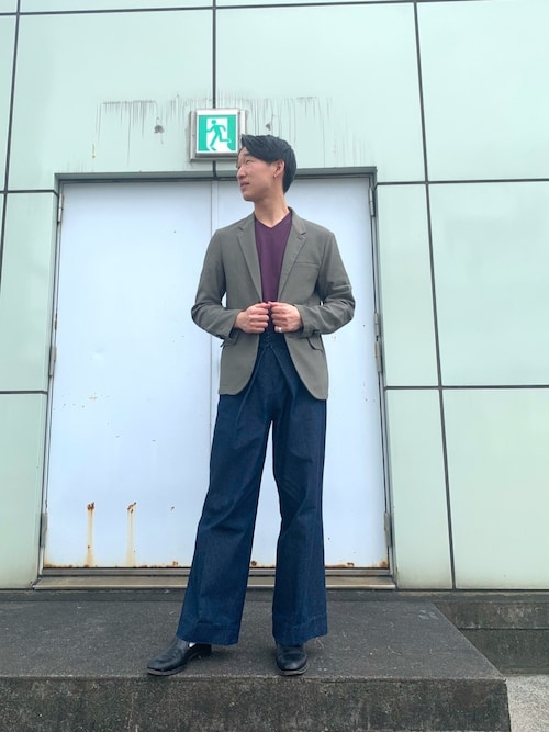 Nano Universe ルミネ新宿nano Universeルミネ新宿 Mensさんのテーラードジャケットを使ったコーディネート Zozotown