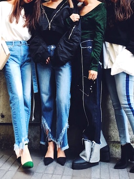 「EMODA（エモダ）のアイテム（パンプス）」を使った、EMODA Official_STAFFさん（レディース・160cm）の冬コーディネート