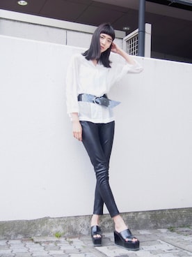 「EMODASTAFF」｜EMODA Official_STAFFさん（レディース・173cm）の春コーディネート