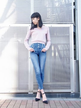 「EMODASTAFF」｜EMODA Official_STAFFさん（レディース・173cm）の春コーディネート