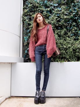 「EMODASTAFF」｜EMODA Official_STAFFさん（レディース・160cm）の秋コーディネート