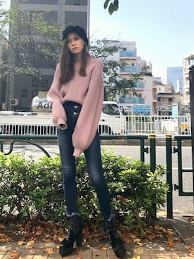 「EMODASTAFF」｜EMODA Official_STAFFさん（レディース・160cm）の秋コーディネート