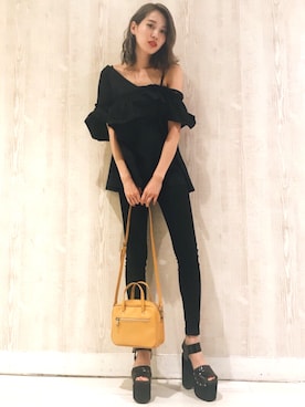 EMODA Official_STAFFさん（レディース・160cm）の夏コーディネート