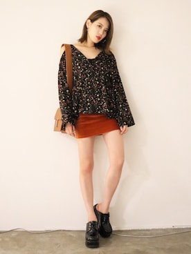 「ootd」｜EMODA Official_STAFFさん（レディース・160cm）の夏コーディネート