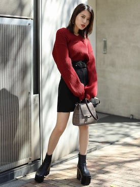 EMODA Official_STAFFさん（レディース・160cm）の秋コーディネート