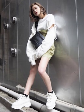 EMODA Official_STAFFさん（レディース・160cm）の春コーディネート