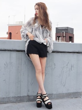 EMODA Official_STAFFさん（レディース・160cm）の春コーディネート