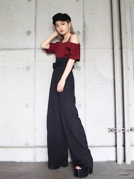 「EMODASTAFF」｜EMODA Official_STAFFさん（レディース・160cm）の夏コーディネート