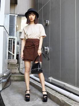 EMODA Official_STAFFさん（レディース・160cm）の春コーディネート