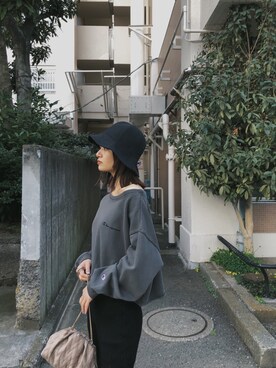 「EMODASTAFF」｜EMODA Official_STAFFさん（レディース・160cm）の春コーディネート