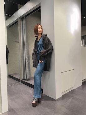 「EMODASTAFF」｜EMODA Official_STAFFさん（レディース・160cm）の春コーディネート