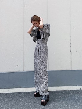 EMODA Official_STAFFさん（レディース・163cm）の春コーディネート