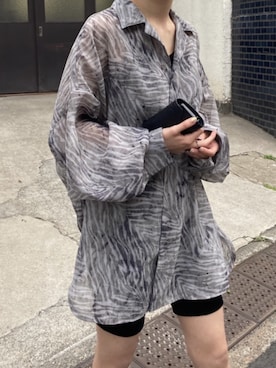 「EMODA（エモダ）のアイテム（シャツ/ブラウス）」を使った、EMODA Official_STAFFさん（レディース・160cm）の春コーディネート