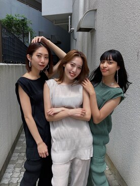 EMODA Official_STAFFさん(レディース・163cm)の春コーディネート