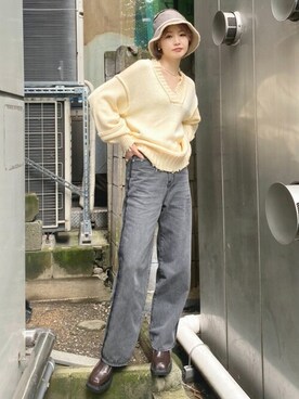 EMODA Official_STAFFさん（レディース・168cm）の秋コーディネート