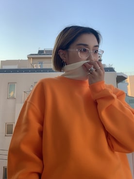 「APARTMENT（アパートメント）のアイテム」を使った、楓さん（レディース・158cm）の秋コーディネート