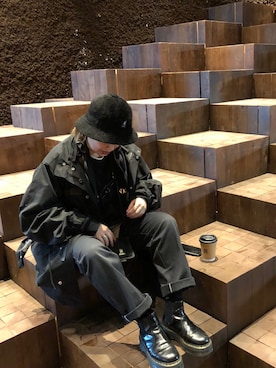 「87mm（87mm）のアイテム」を使った、楓さん（レディース・158cm）の冬コーディネート