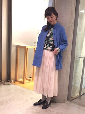 アトリエドゥサボンさん（レディース・157cm）の冬コーディネート
