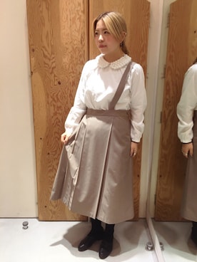 アトリエドゥサボンさん(レディース・157cm)の冬コーディネート