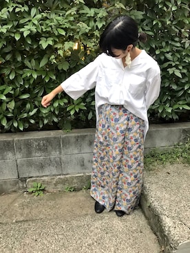 アトリエドゥサボンさん（レディース・160cm）の夏コーディネート
