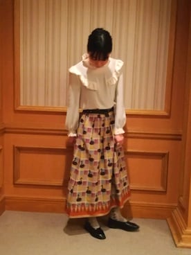 「didizizi（ディディジジ）のアイテム」を使った、アトリエドゥサボンさん（レディース・160cm）の冬コーディネート