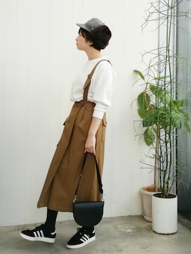 アトリエドゥサボンさん（レディース・164cm）の秋コーディネート