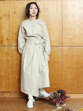 「2019ss」｜アトリエドゥサボンさん（レディース・158cm）の冬コーディネート