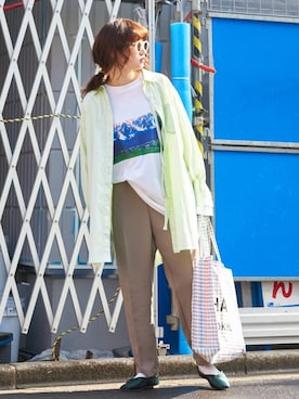 アトリエドゥサボンさん（レディース・160cm）の冬コーディネート