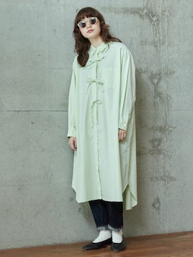 アトリエドゥサボンさん（レディース・160cm）の冬コーディネート