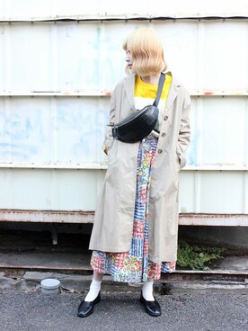 「didizizi（ディディジジ）のアイテム」を使った、アトリエドゥサボンさん（レディース・165cm）の冬コーディネート