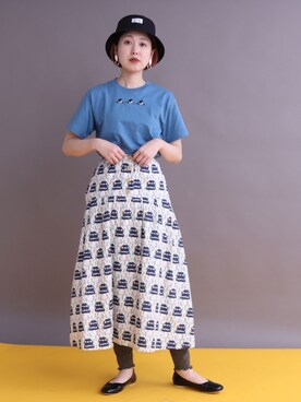 「WEB限定アイテム」｜アトリエドゥサボンさん（レディース・158cm）の春コーディネート