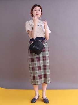 「WEB限定アイテム」｜アトリエドゥサボンさん（レディース・158cm）の春コーディネート