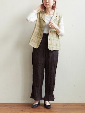 アトリエドゥサボンさん（レディース・158cm）の夏コーディネート