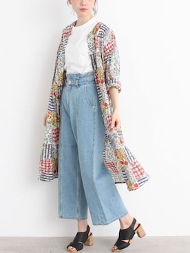 アトリエドゥサボンさん（レディース・160cm）の夏コーディネート