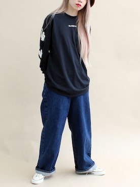 「うさぎ」｜アトリエドゥサボンさん（レディース・159cm）の夏コーディネート