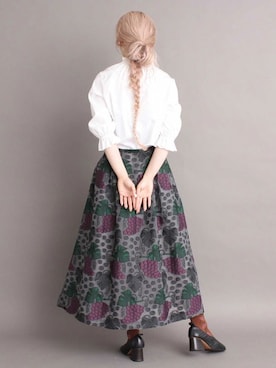 アトリエドゥサボンさん（レディース・159cm）の夏コーディネート