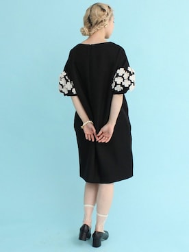 「peu pres（プープレ）のアイテム」を使った、アトリエドゥサボンさん（レディース・159cm）の冬コーディネート