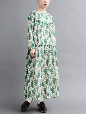 「peu pres（プープレ）のアイテム」を使った、アトリエドゥサボンさん（レディース・159cm）の冬コーディネート