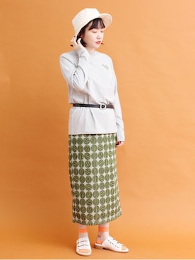 アトリエドゥサボンさん（レディース・158cm）の冬コーディネート