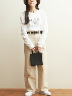 アトリエドゥサボンさん（レディース・160cm）の冬コーディネート