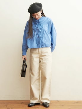 アトリエドゥサボンさん(レディース・160cm)の冬コーディネート