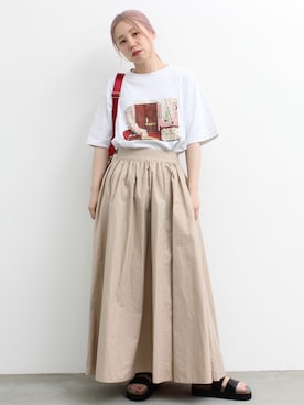 アトリエドゥサボンさん（レディース・160cm）の冬コーディネート