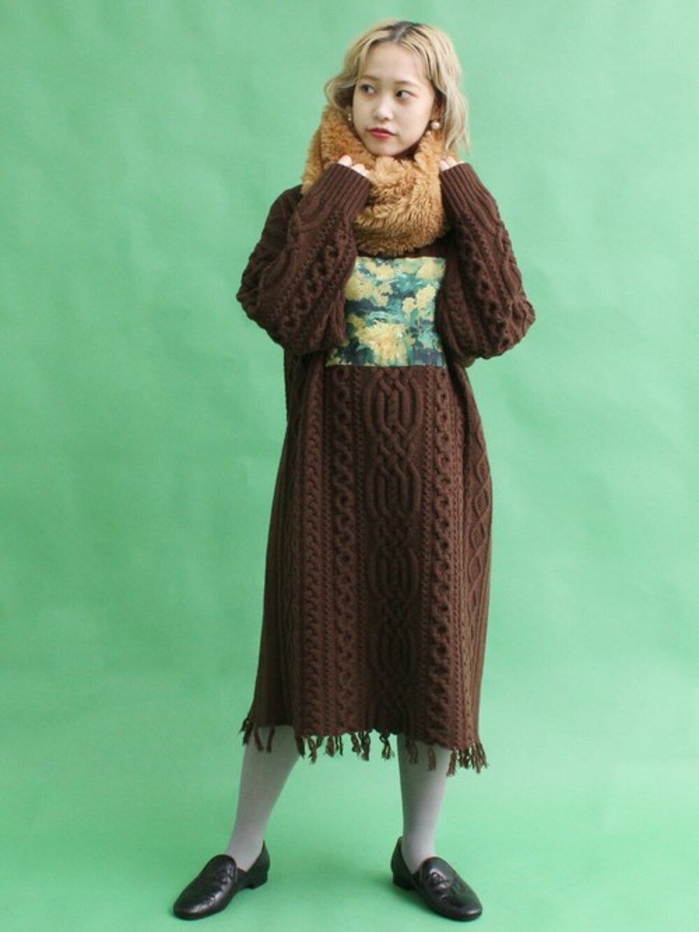 didizizi（ディディジジ）の「ケーブル×お花 OP（ワンピース）」 - WEAR 