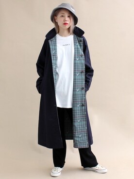 「didizizi（ディディジジ）のアイテム」を使った、アトリエドゥサボンさん（レディース・160cm）の冬コーディネート