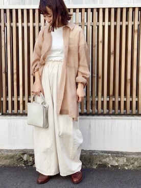 アトリエドゥサボンさん（レディース・152cm）の夏コーディネート