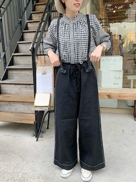 アトリエドゥサボンさん(レディース・161cm)の夏コーディネート