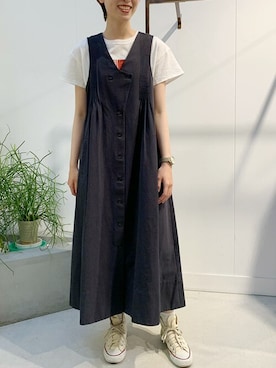 アトリエドゥサボンさん（レディース・161cm）の夏コーディネート
